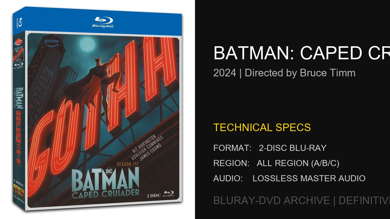 Batman: Caped Crusader (2024): Bruce Timm’s Noir-Inspired Gothic Masterpiece