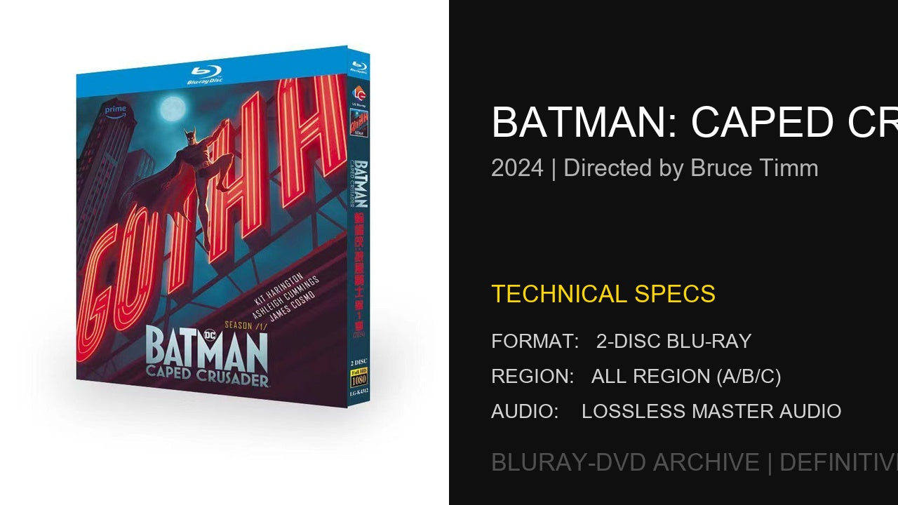 Batman: Caped Crusader Season 1 (2024): Bruce Timm's Hauntingly Beautiful Noir Return