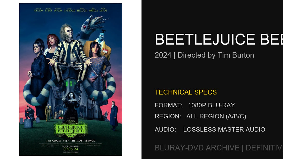 Beetlejuice Beetlejuice (2024): Tim Burton’s Phantasmagorical Return to the Afterlife