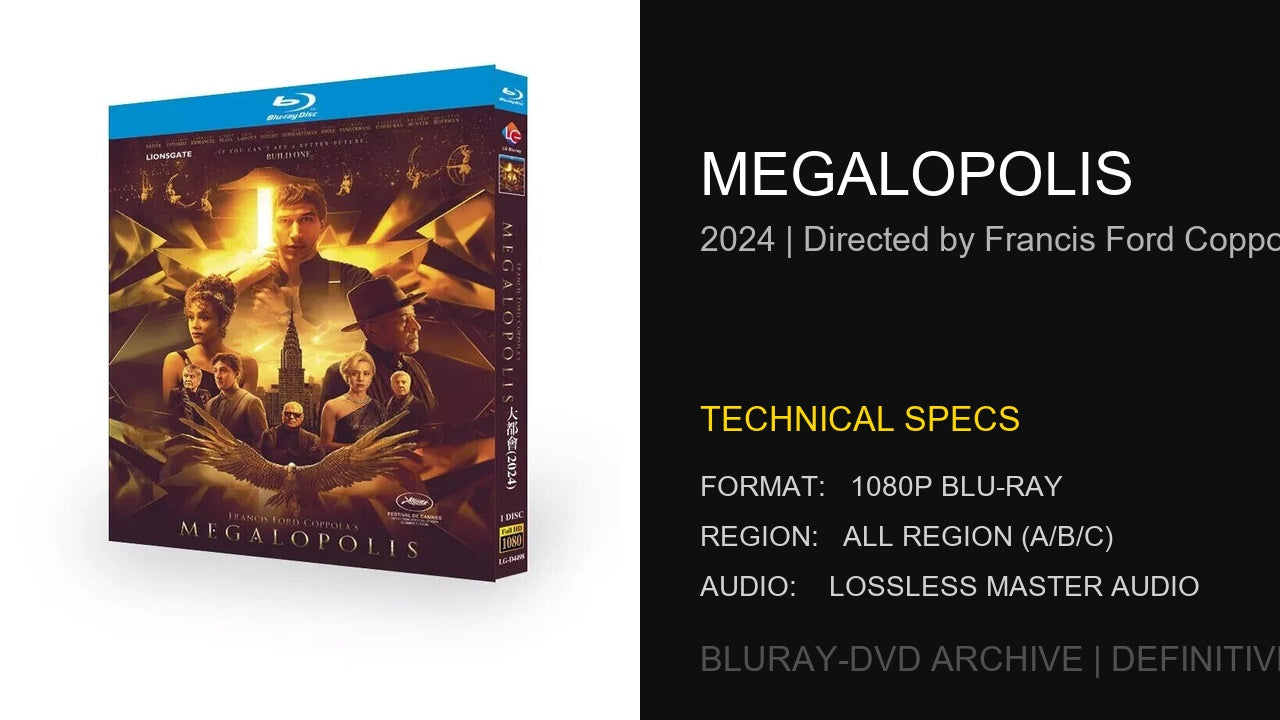 Megalopolis (2024): Francis Ford Coppola’s Polarizing Magnum Opus and the Roman Epic Refracted