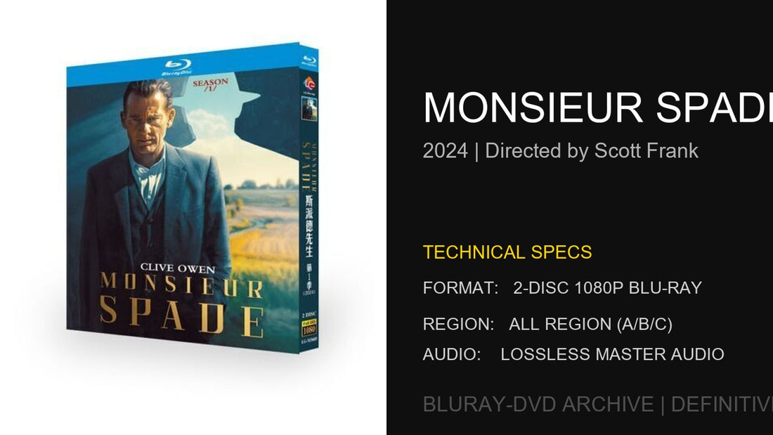 Monsieur Spade (2024): Clive Owen and David Katznelson's Sun-Drenched Neo-Noir