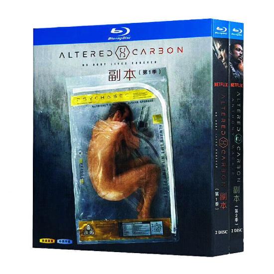 Altered Carbon Season 1-2 4-Disc All RegionPlay 1080P Seal Box NEW Blu-ray