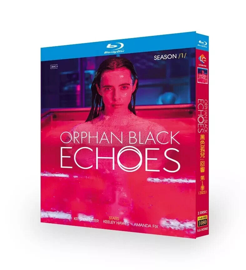 Orphan Black: Echoes Season 1 2-Disc All RegionPlay 1080P Seal Box NEW Blu-ray
