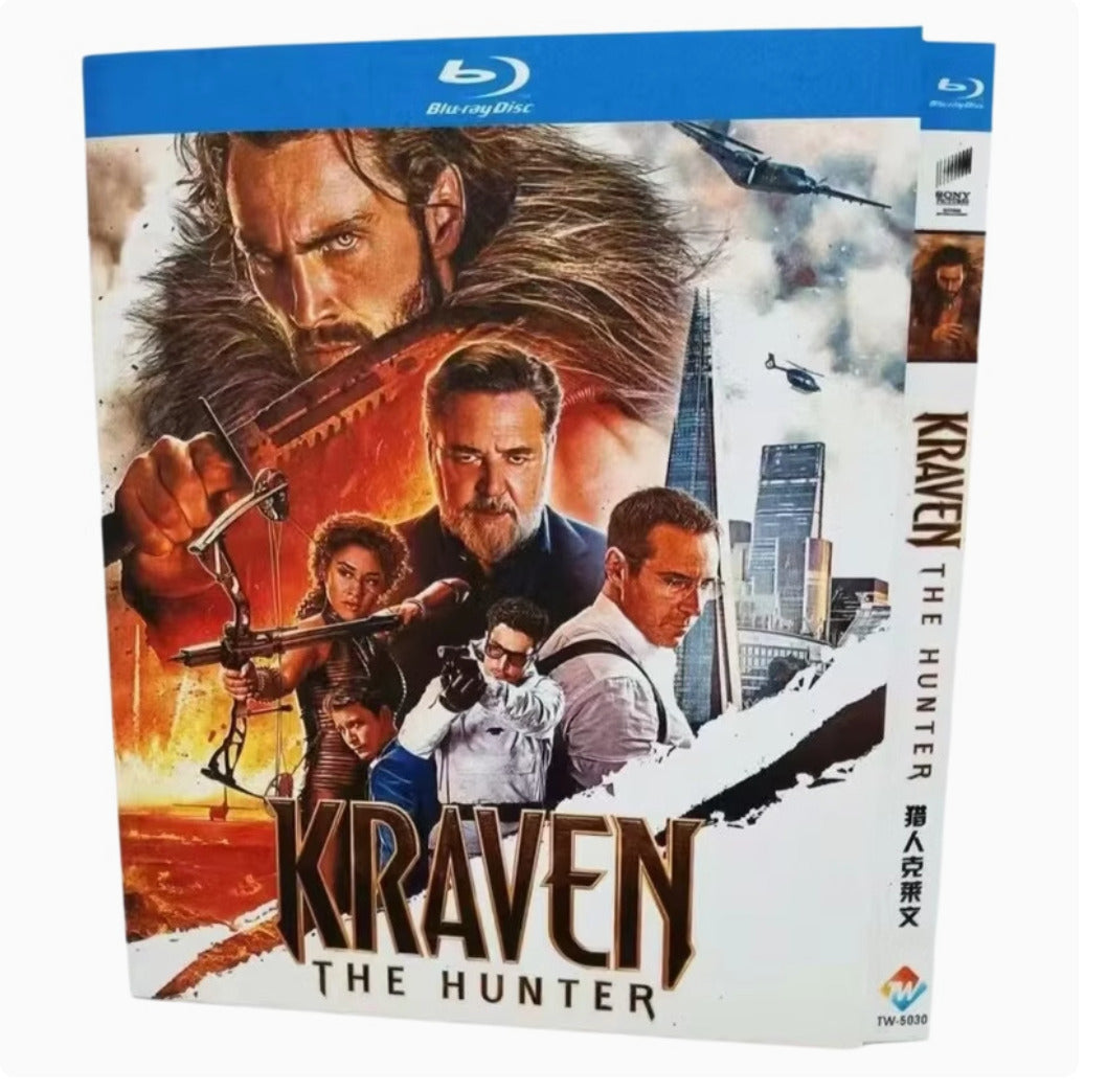Kraven the Hunter (2024) 1-Disc All RegionPlay 1080P Seal Box NEW Blu-ray