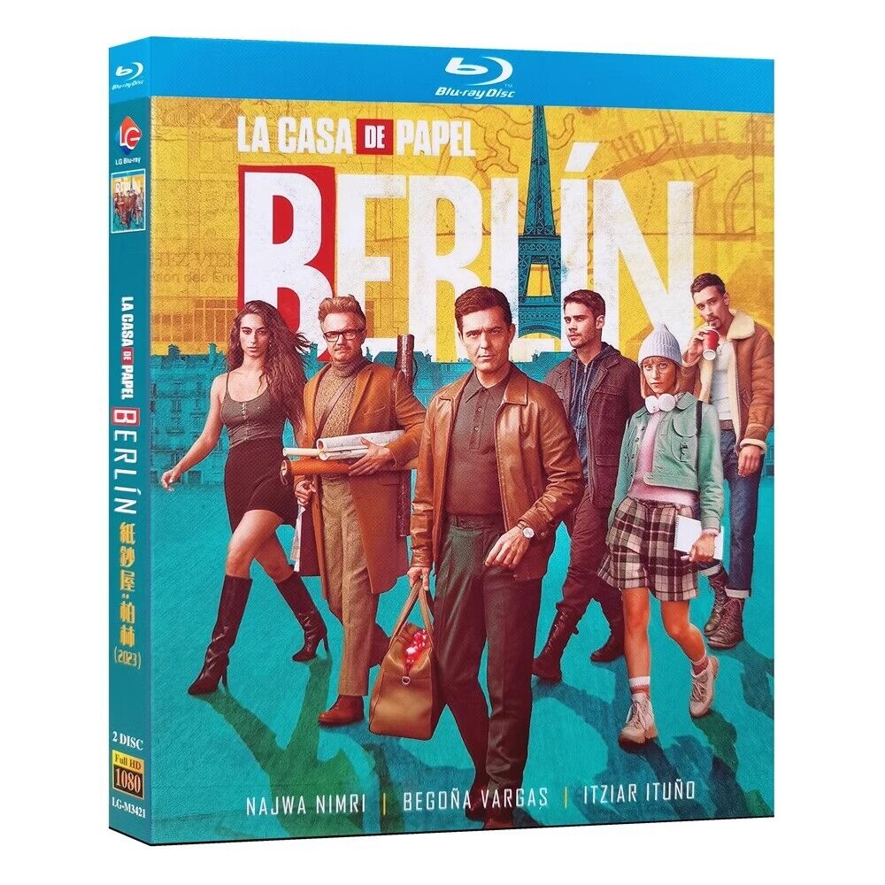 Berlín Season 1 (2023) 2-Disc All RegionPlay 1080P Seal Box NEW Blu-ray