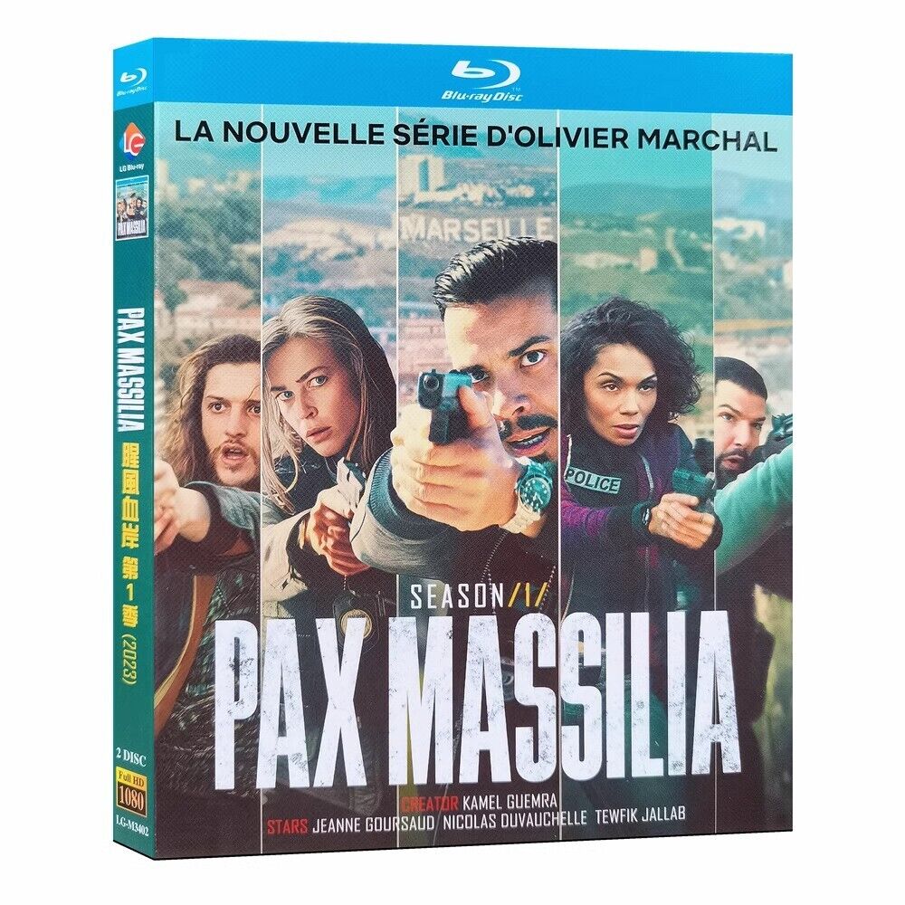 Pax Massilia (2023) 2-Disc All RegionPlay 1080P Seal Box NEW Blu-ray