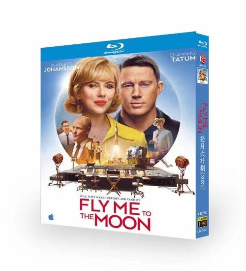 Fly Me To The Moon (2024) US 1-Disc All RegionPlay 1080P Seal Box NEW Blu-ray