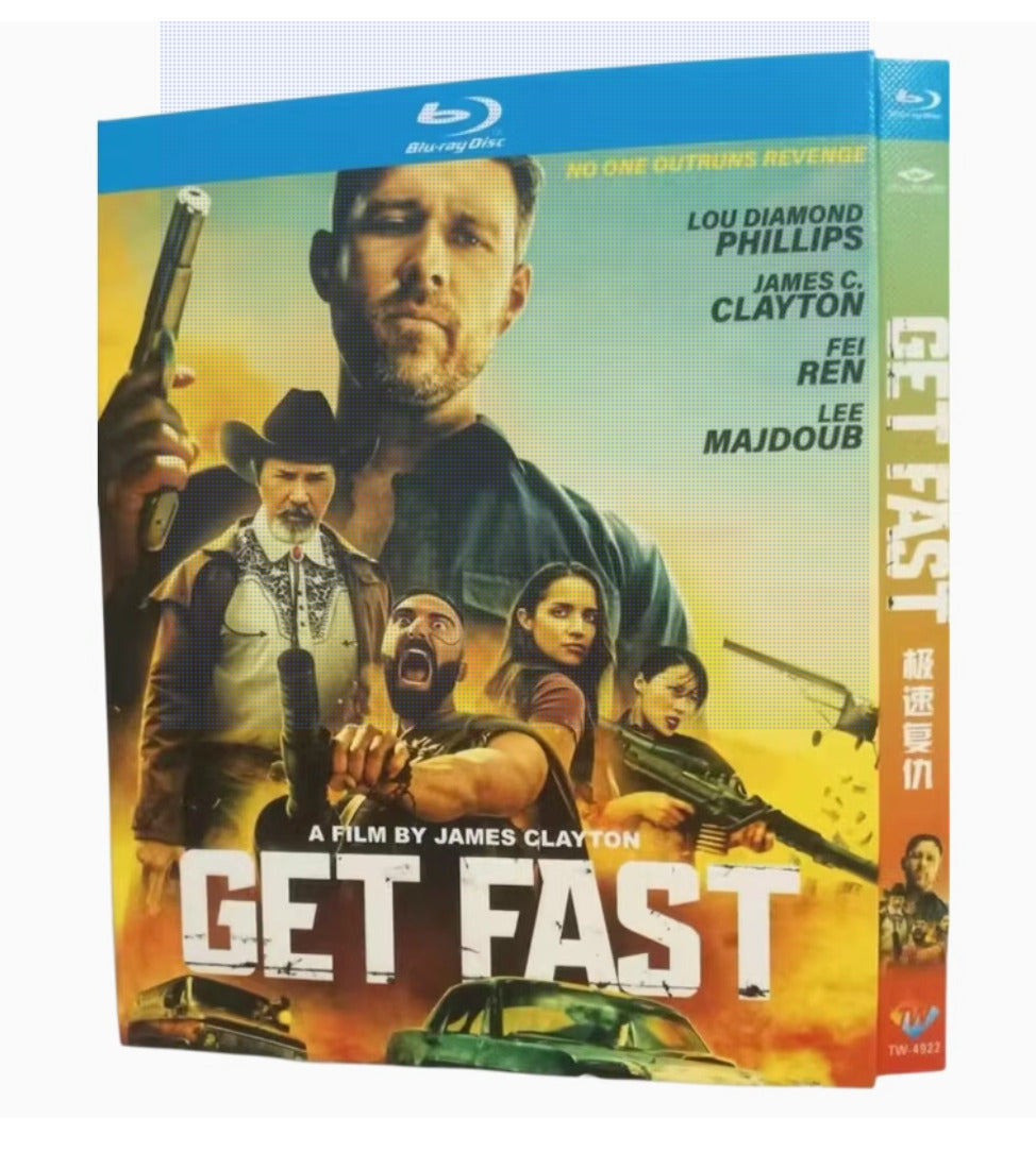 Get Fast (2024) 1-Disc All RegionPlay 1080P Seal Box NEW Blu-ray