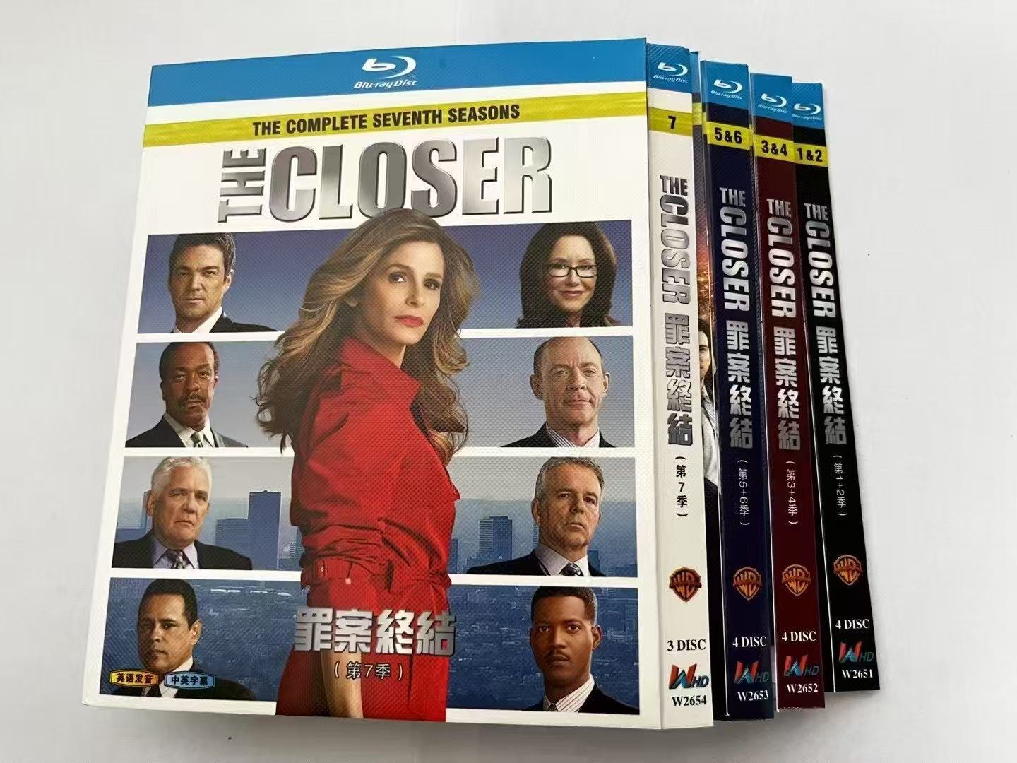 The Closer Season 1-7 : 17-Disc All RegionPlay 1080P Seal Box NEW Blu-ray
