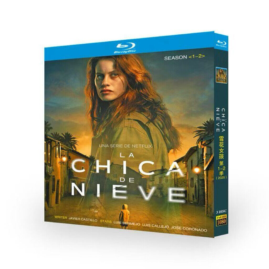 La chica de nieve Season 1-2 3-Disc All RegionPlay 1080P Seal Box NEW Blu-ray