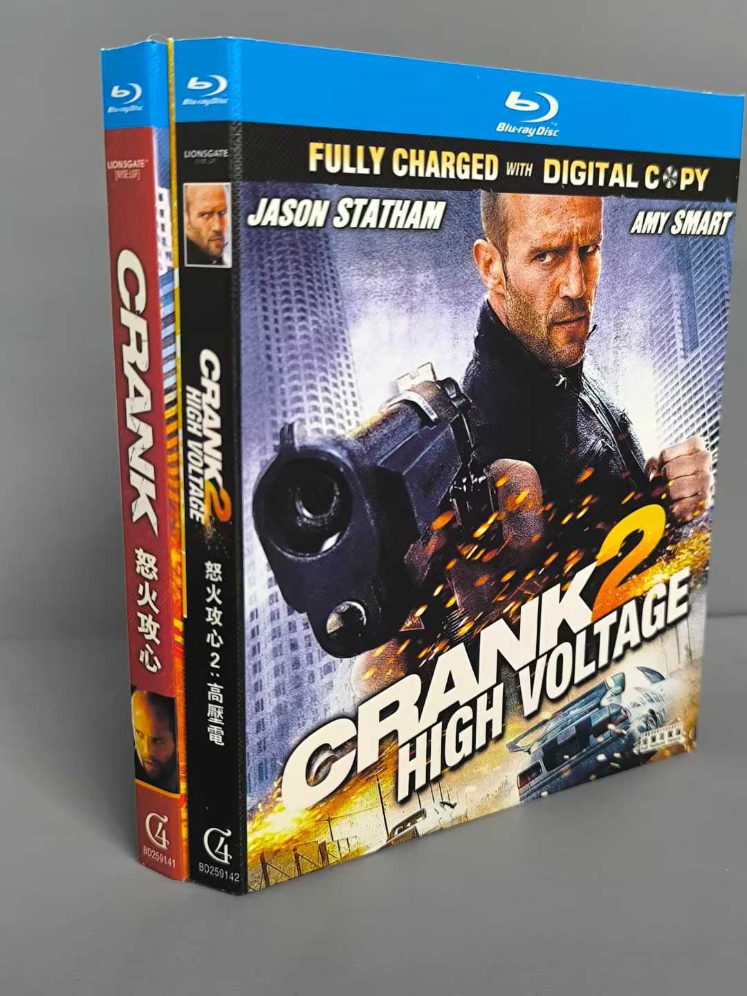Crank 1+2: 2-Disc All RegionPlay 1080P Seal Box NEW Blu-ray