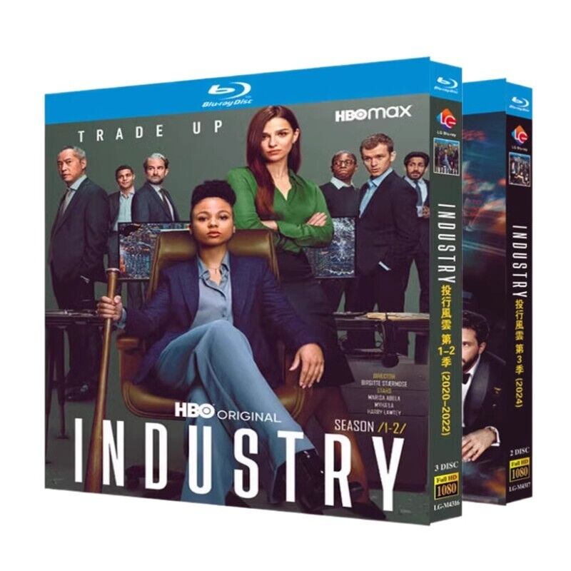 Industry Season 1-3 5-Disc All RegionPlay 1080P Seal Box NEW Blu-ray