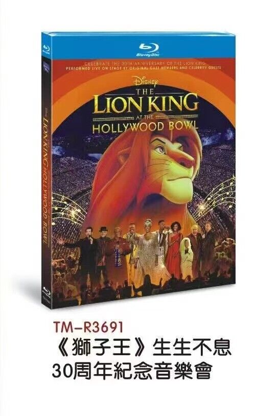 The Lion King at the Hollywood Bowl (2025) 1-Disc All RegionPlay 1080P Seal Box NEW Blu-ray