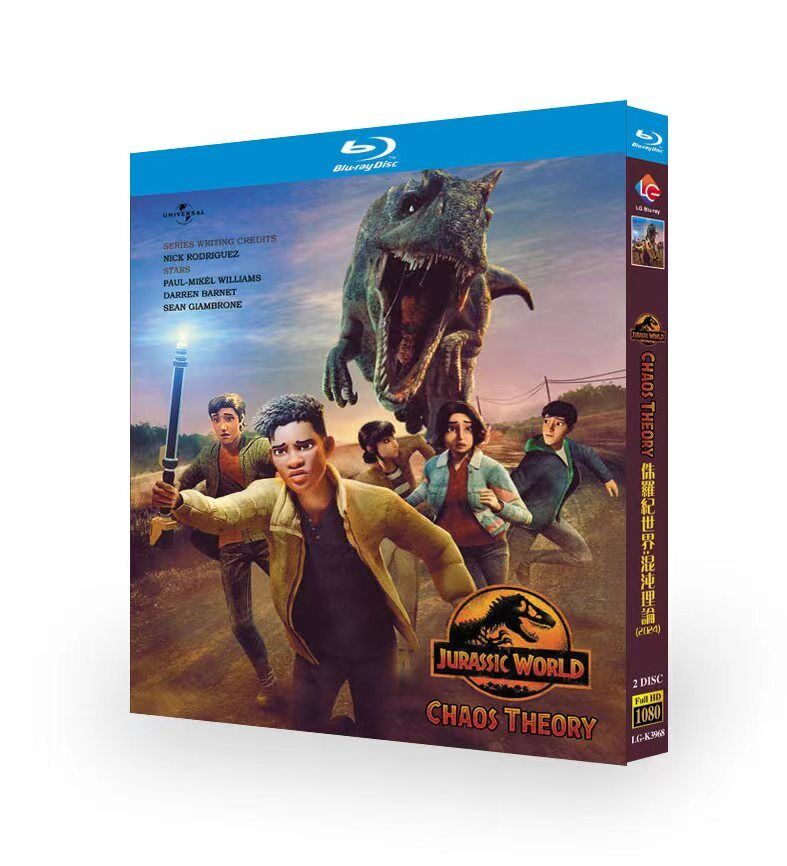 Jurassic World: Chaos Theory:2024 2-Disc All RegionPlay Seal Box NEW Blu-ray