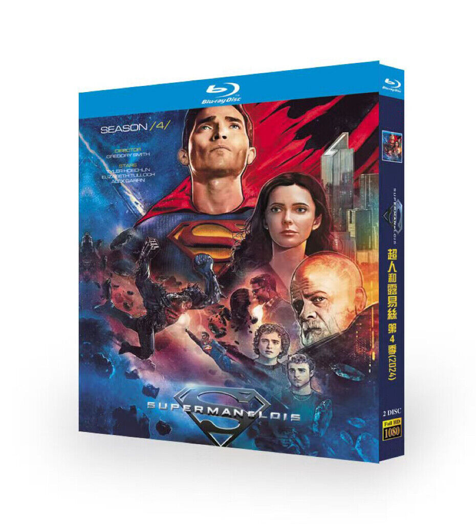 Superman & Lois Season 4 (2024) 2-Disc All RegionPlay 1080P Seal Box NEW Blu-ray