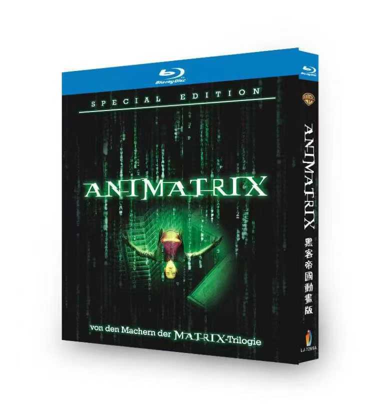 The Animatrix (2003) 1-Disc All RegionPlay 1080P Seal Box NEW Blu-ray