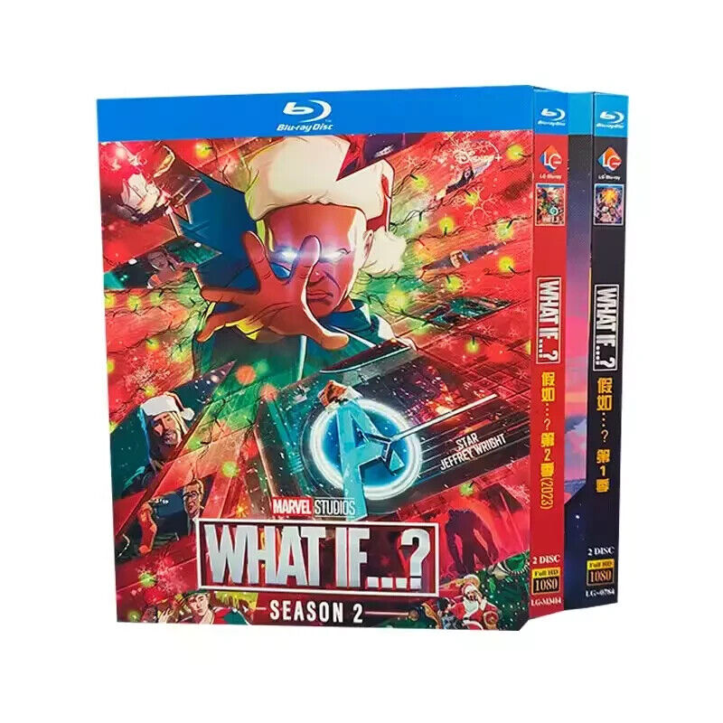What If...? Season 1-2 4-Disc All RegionPlay 1080P Seal Box NEW Blu-ray