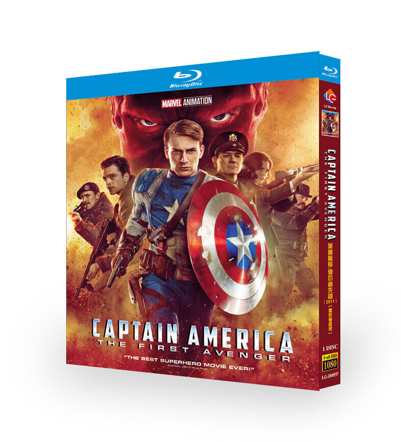 Captain America: The First Avenger: 2011 1-Disc All RegionPlay 1080P Seal Box NEW Blu-ray