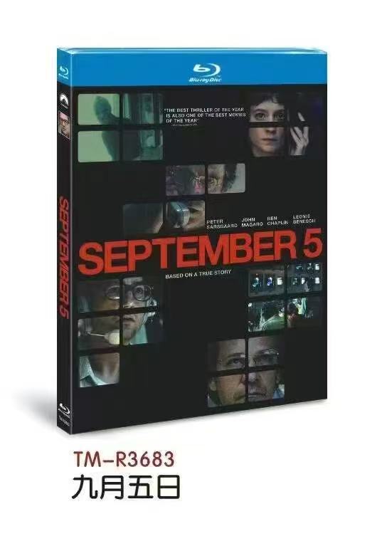 September 5‎ (2024): 1-Disc All RegionPlay 1080P Seal Box NEW Blu-ray