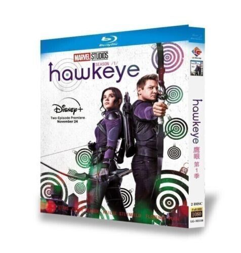 Hawkeye : Season 1 2-Disc s All RegionPlay 1080P Seal Box NEW Blu-ray