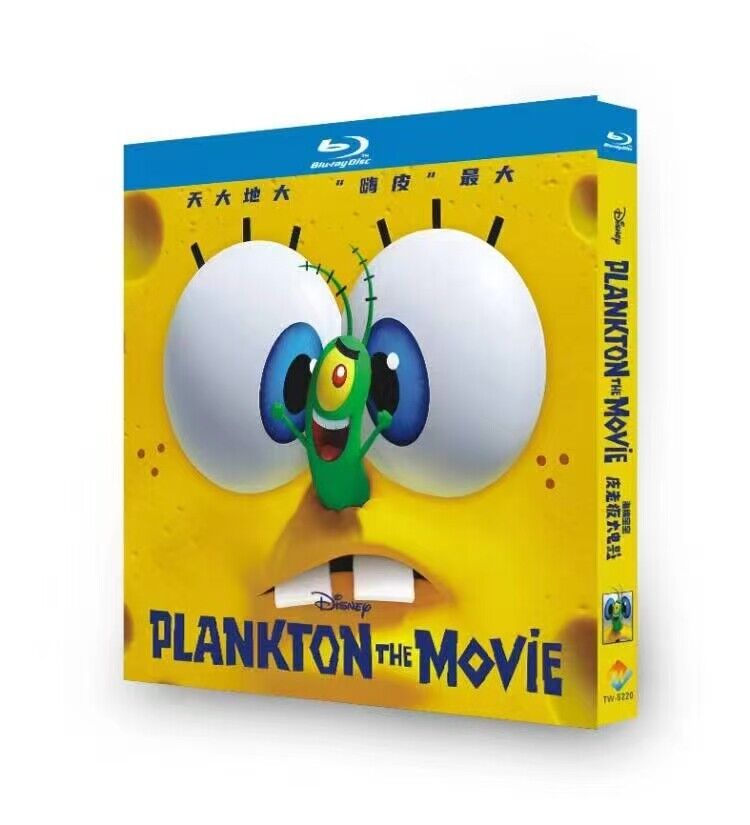 Plankton: The : 2025 1-Disc All RegionPlay 1080P Seal Box NEW Blu-ray