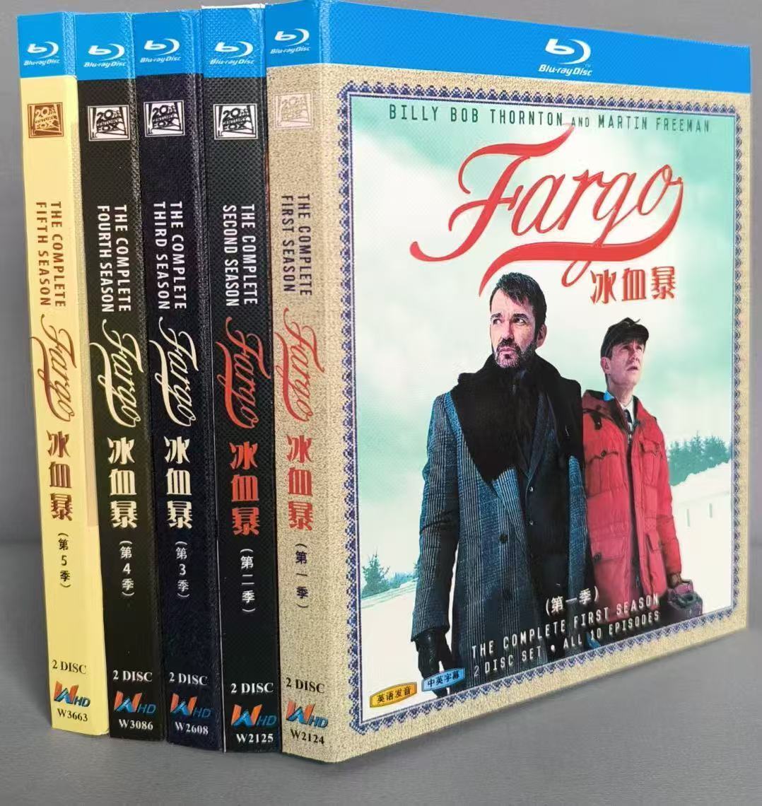 Fargo Season 1-5: 10-Disc All RegionPlay 1080P Seal Box NEW Blu-ray