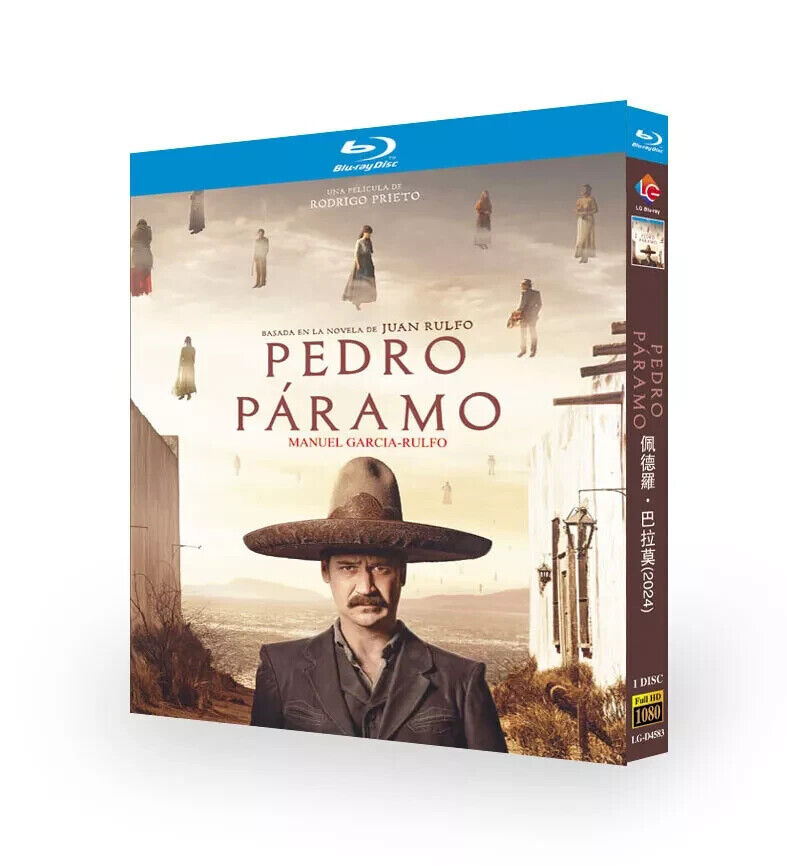 Pedro Páramo (2024) 1-Disc All RegionPlay 1080P Seal Box NEW Blu-ray