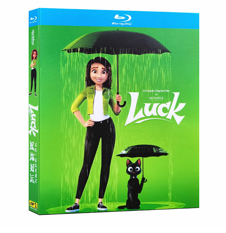 Luck/Good Luck Bad Luck (2022) Cartoon 1-Disc All RegionPlay 1080P Seal Box NEW Blu-ray