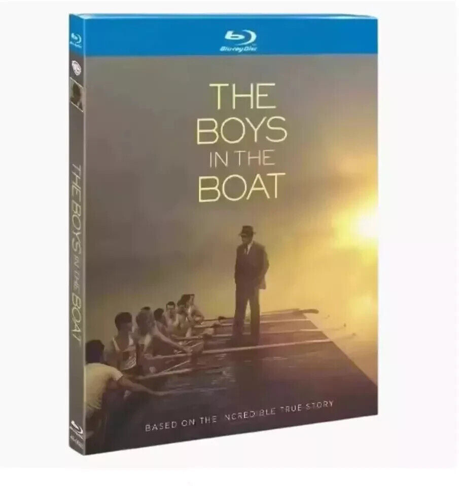 The Boys in the Boat (2023) 1-Disc USA All RegionPlay 1080P Seal Box NEW Blu-ray