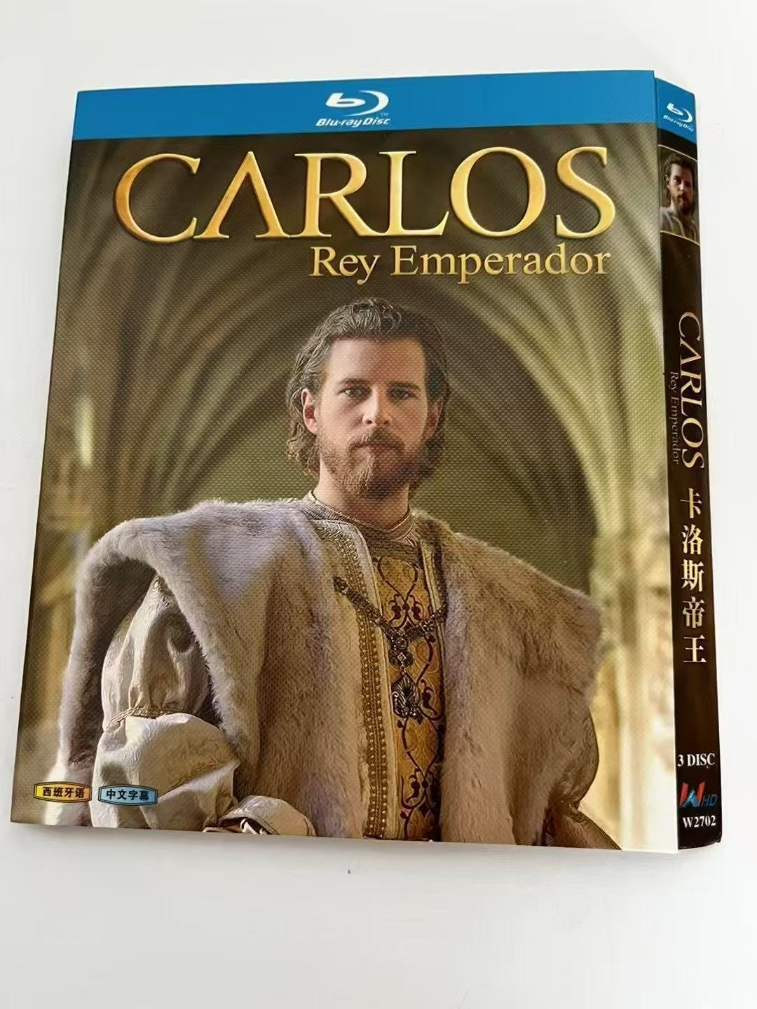 Carlos Rey Emperador‎ (2015): 3-Disc All RegionPlay 1080P Seal Box NEW Blu-ray