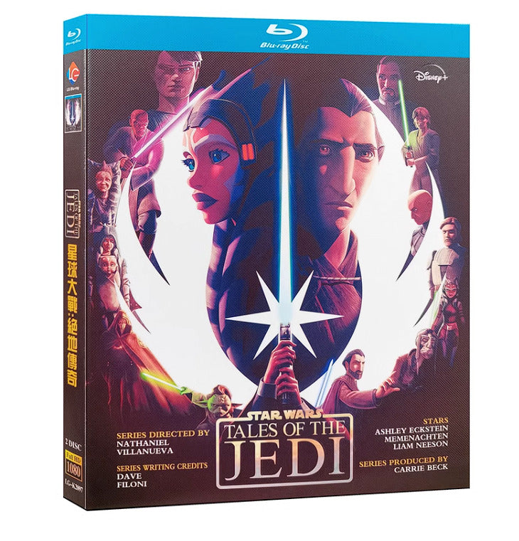 Star Wars: Tales of the Jedi Season 1 2-Disc All RegionPlay 1080P Seal Box NEW Blu-ray