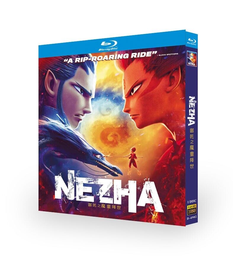 Nezha: Birth of the Demon Child : 1-Disc All RegionPlay 1080P Seal Box NEW Blu-ray