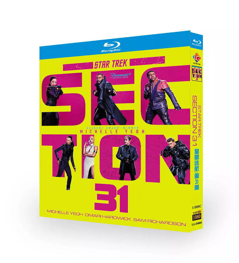 Star Trek: Section 31 (2025): 1-Disc All RegionPlay 1080P Seal Box NEW Blu-ray
