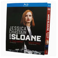 Miss Sloane (2016) 1-Disc All RegionPlay 1080P Seal Box NEW Blu-ray