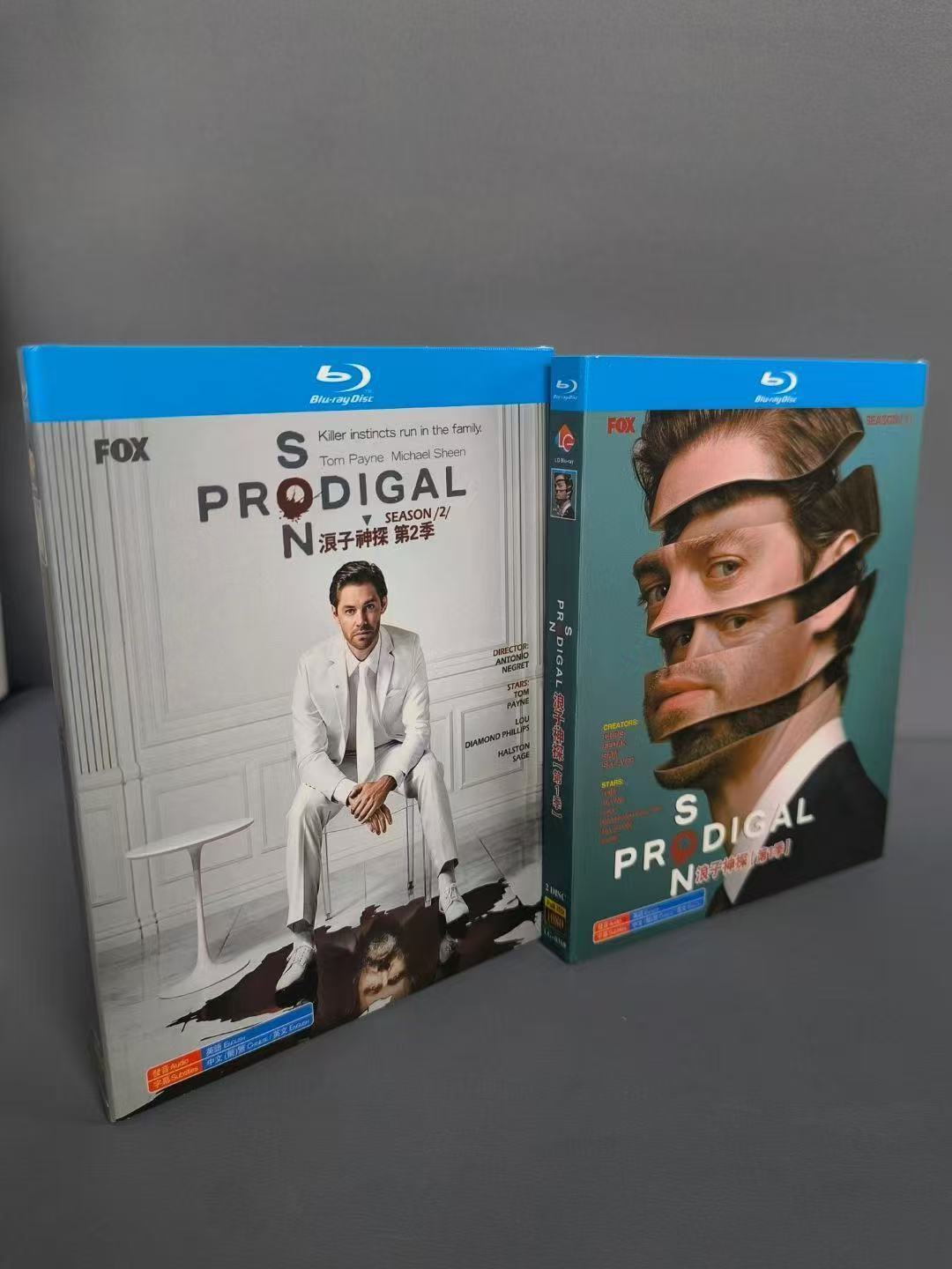 Prodigal Son Season 1-2: 4-Disc All RegionPlay 1080P Seal Box NEW Blu-ray