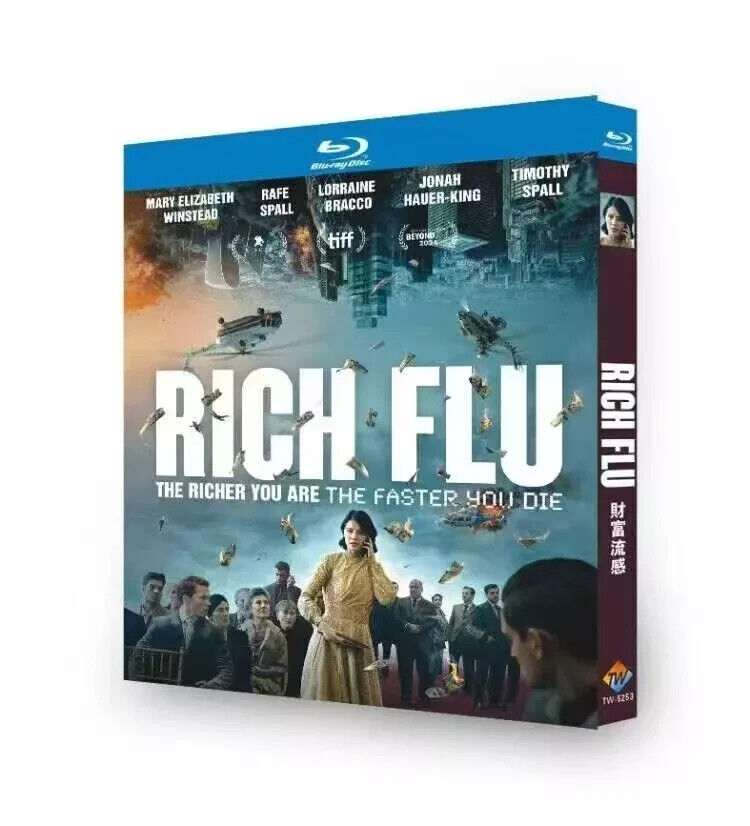 Rich Flu (2024) 1-Disc All RegionPlay 1080P Seal Box NEW Blu-ray