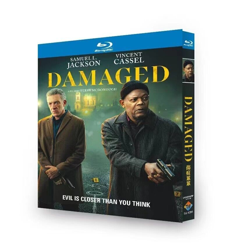 Damaged (2024) 1-Disc All RegionPlay 1080P Seal Box NEW Blu-ray