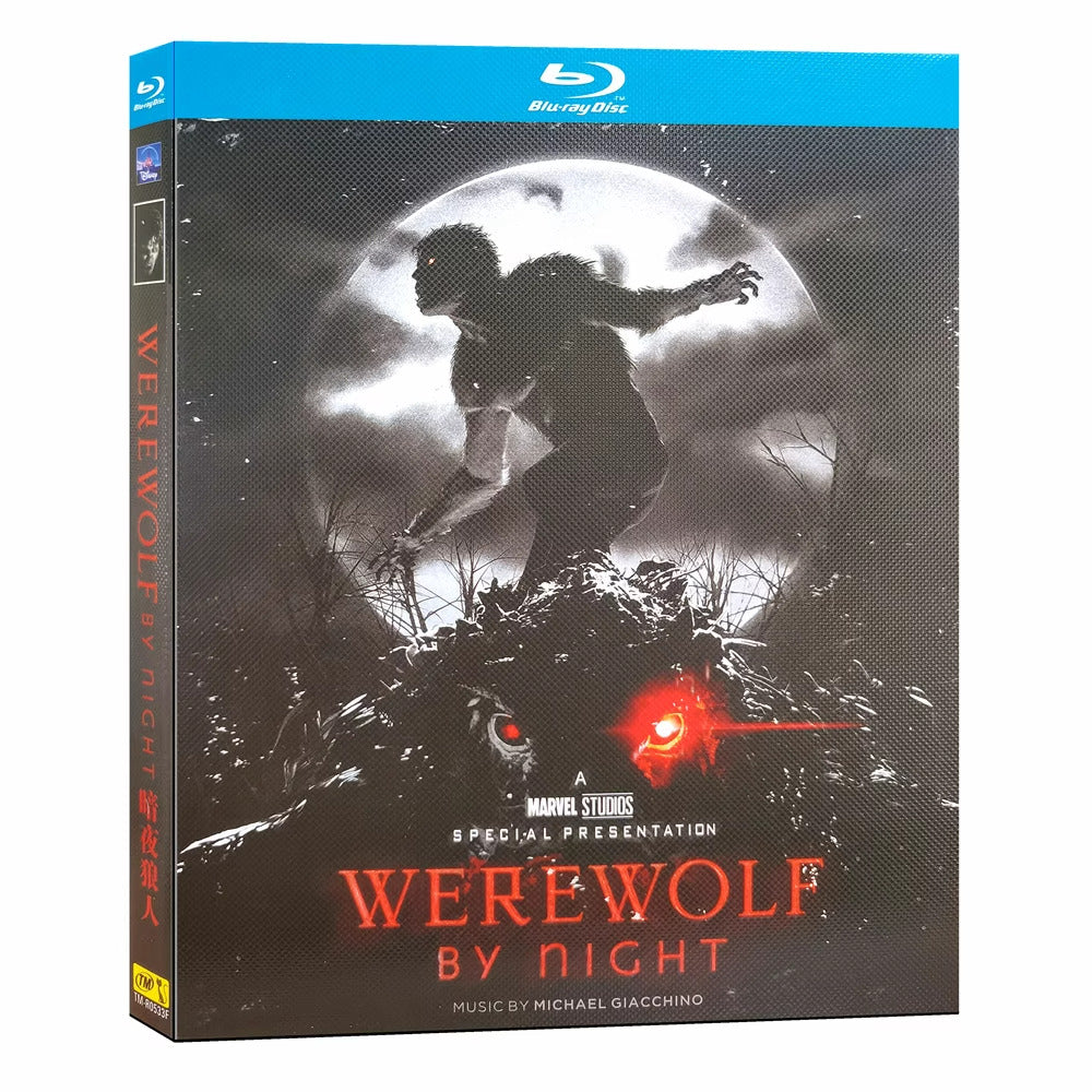 Werewolf by Night (2022) 1-Disc All RegionPlay 1080P Seal Box NEW Blu-ray
