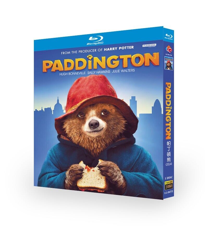 Paddington‎ (2014) 1-Disc All RegionPlay 1080P Seal Box NEW Blu-ray