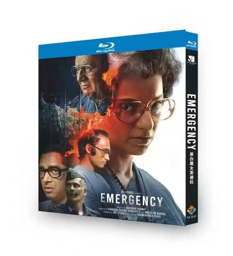 Emergency‎ (2025): 1-Disc All RegionPlay 1080P Seal Box NEW Blu-ray