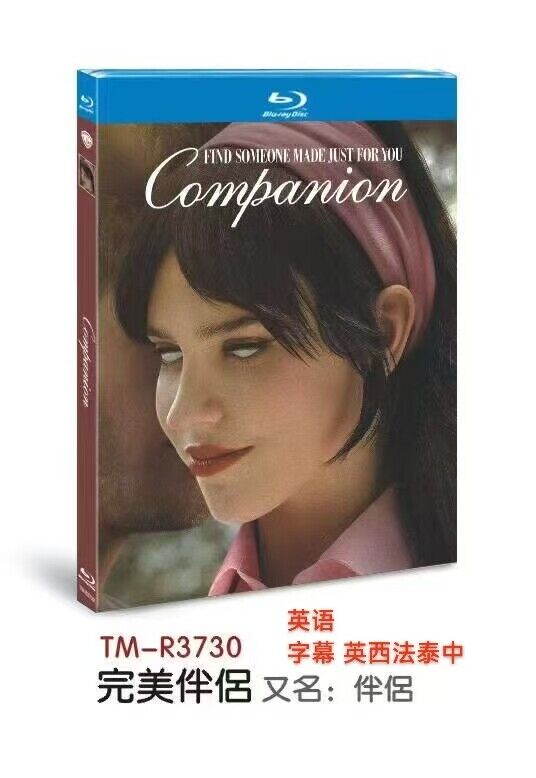 Companion (2025) 1-Disc All RegionPlay 1080P Seal Box NEW Blu-ray