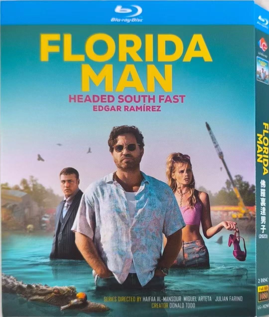 Florida Man‎ (2023): 2-Disc All RegionPlay 1080P Seal Box NEW Blu-ray