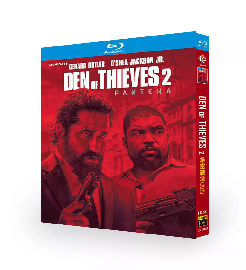 Den of Thieves 2‎ (2025): 1-Disc All RegionPlay 1080P Seal Box NEW Blu-ray