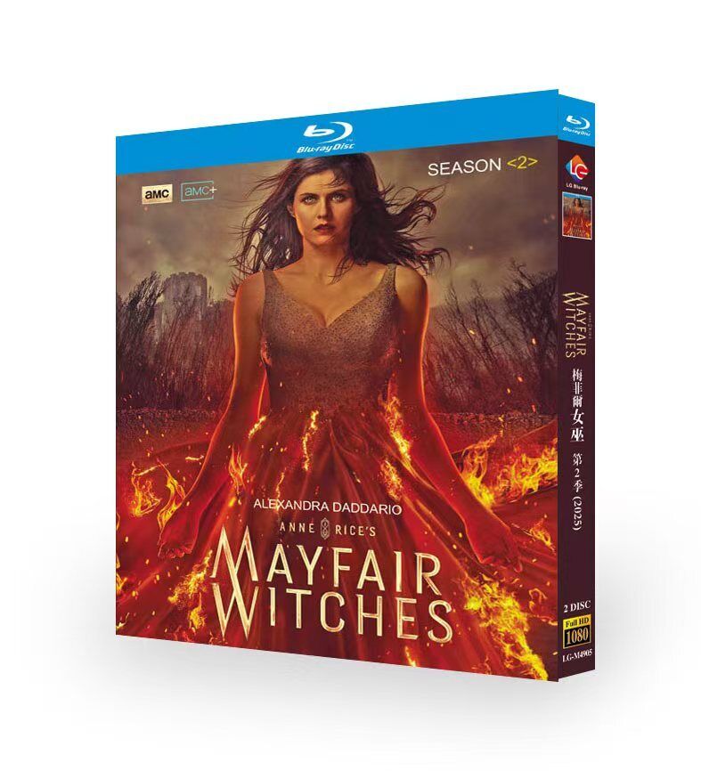 Anne Rice's Mayfair Witches:Season 2 2025 2-Disc All RegionPlay Seal Box NEW Blu-ray