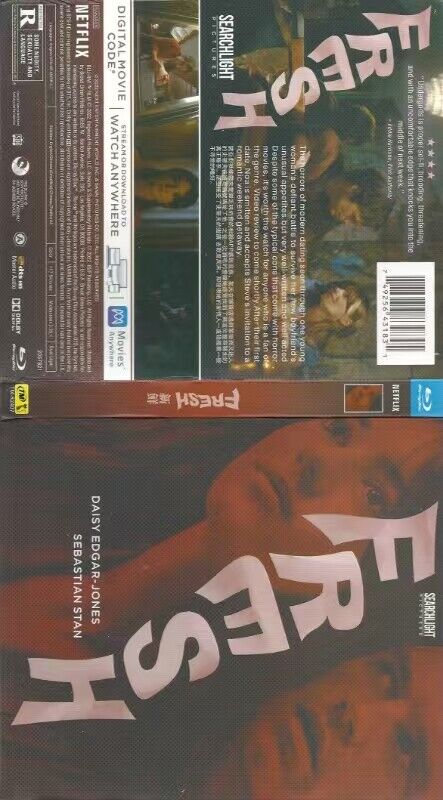 Fresh‎ (2022): 1-Disc All RegionPlay 1080P Seal Box NEW Blu-ray