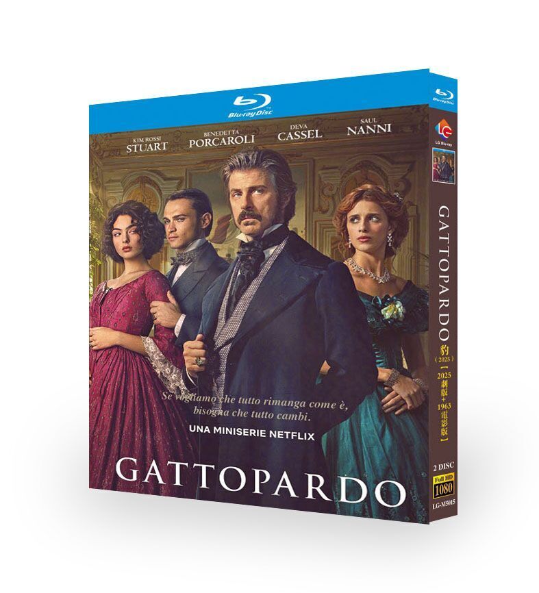 Gattopardo: 2025 2-Disc All RegionPlay 1080P Seal Box NEW Blu-ray