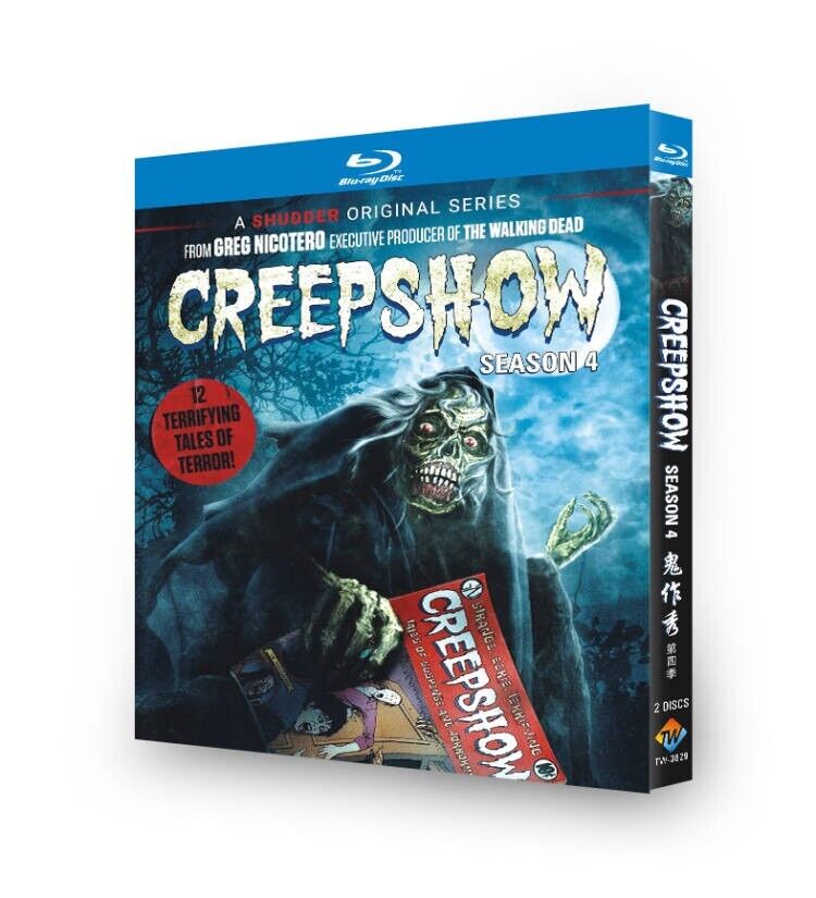 Creepshow Season 4 2-Disc All RegionPlay 1080P Seal Box NEW Blu-ray