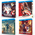 Captain America: Season 1-4 4-Disc All RegionPlay 1080P Seal Box NEW Blu-ray