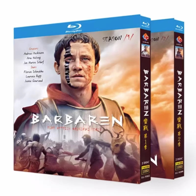 Barbarians Season 1-2 (2022) 4-Disc All RegionPlay 1080P Seal Box NEW Blu-ray