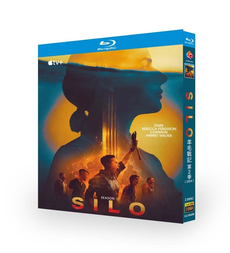 Silo Season 2: 2024 2-Disc All RegionPlay 1080P Seal Box NEW Blu-ray